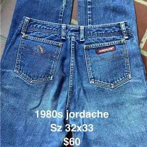 1980s high waisted jordache pony